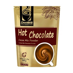 هات چاکلت دوبیس - 25 گرم بسته 20 عددی