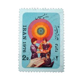 تمبر یادگاری مدل روز پلیس سال 1353 کد IR5204