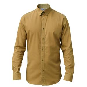 پیراهن آستین بلند مردانه پایتی جامه مدل کتان ساده کد 13618447