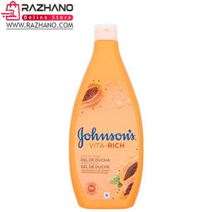 شامپو بدن جانسون با عصاره پاپایا 750میل johnsons 