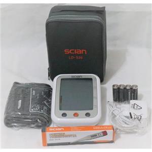 فشارسنج دیجیتال بازویی شیان مدل LD-530 به همراه ترمومتر دیجیتال Scian LD-530 Automatic Digital Blood Pressure Monitor