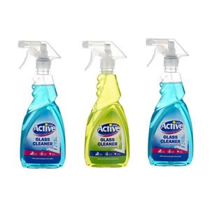 شیشه پاک کن اکتیو مدل B-G حجم 500 میلی لیتر مجموعه 3 عددی