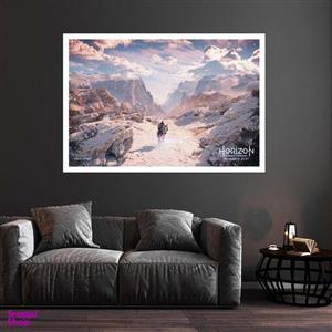 تابلو بکلیت طرح انیمیشن Horizon Forbidden West مدل قاب شاسی W-s8812