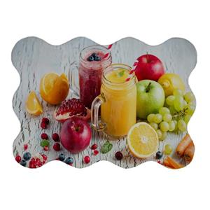 پادری مدل دالبر طرح میوه کد 6366 سایز 80x110 سانتی متر
