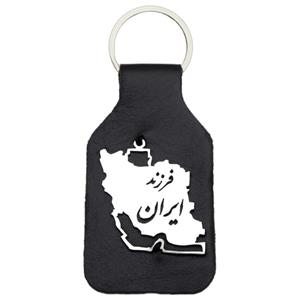 جاکلیدی مدل چرم طبیعی طرح نقشه ایران