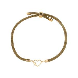 دستبند طلا 18 عیار زنانه مدوپد مدل اسم الیزا eliza کد DB20 11445 