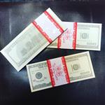 دلار کاغذی 100 عددی