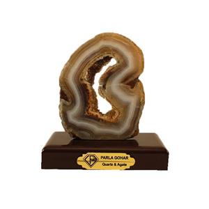 سنگ راف پارلا گوهر کوارتز-عقیق  کد 5905
