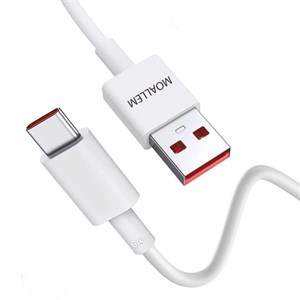 کابل تبدیل USB به USB-C معلم مدل POCO-120W به طول یک متر