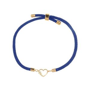 دستبند طلا 18 عیار زنانه مدوپد مدل اسم آیلین ylina کد DB13-11393 