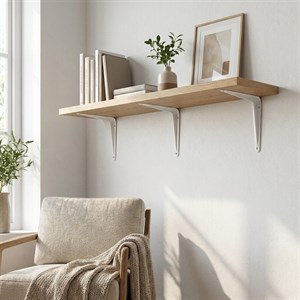 پایه نگهدارنده طبقه دیواری مدل 01 مجموعه 6 عددی