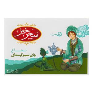 چای سبز نعناع کیسه ای 20 عددی سحرخیز