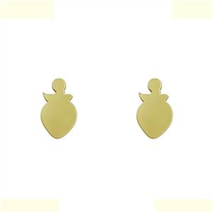 گوشواره طلا 18 عیار زنانه مدوپد مدل توت فرنگی کد GA1-12311 -