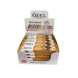 ویفر با روکش کاکائویی کرال طعم پرتقالی بسته 30 عددی