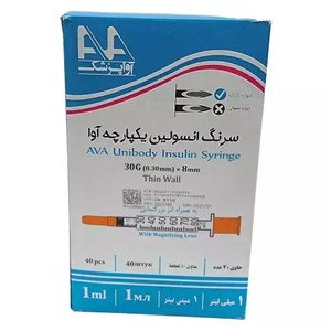 سرنگ انسولین آوا پزشک