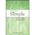 کتاب The Value of Simple اثر John A Robertson انتشارات Blessed by the Potato Publishing