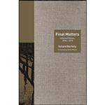 کتاب Final Matters اثر جمعی از نویسندگان انتشارات Princeton University Press