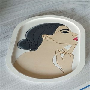 سینی تندیس مدل Girl