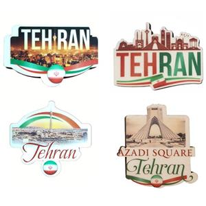 مگنت مدل شهر تهران کد MA2023 بسته 4 عددی