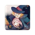 پیکسل مربعی جانسون و سوسی انیمه جادوگران کوچک Little Witch Academia