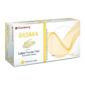 دستکش لاتکس کرنبری مدل SIGMA سایز Large بسته 100 عددی