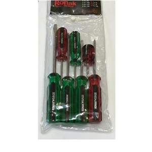 پیچ گوشتی روناک مدل RDC7 مجموعه 7 عددی