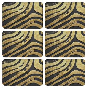 زیربشقابی طرح کلاسیک کد 8903 بسته 6 عددی