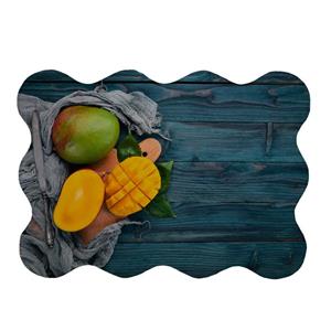 پادری مدل دالبر طرح انبه کد 5679 سایز 80x110 سانتی متر