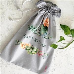 کیسه سبزی مدل مخمل نسوز طرح فروزان کد 26