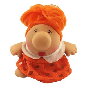 عروسک پالیز مدل خانم دماغ کد 004 ارتفاع 8 سانتی متر