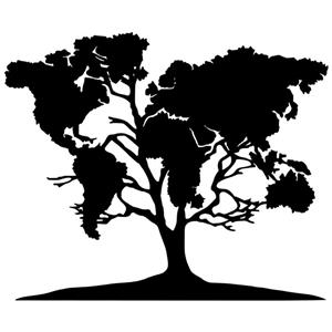 دیوارکوب طرح نقشه جهان کد 3652