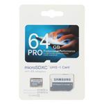 کارت حافظه microSDXC مدل Pro کلاس 10 استاندارد UHS-I سرعت 90MBps ظرفیت 64 گیگابایت