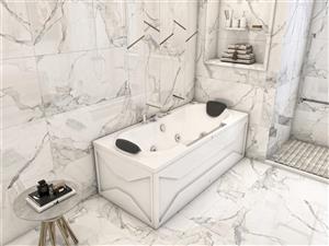 جکوزی آدمیرال مدل شانلی کنج راست