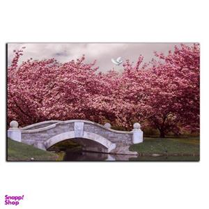 تابلو شاسی بکلیت طرح طبیعت باغ شکوفه مدل SH-8891