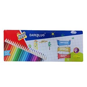 مداد رنگی 50 رنگ مدل darkblue