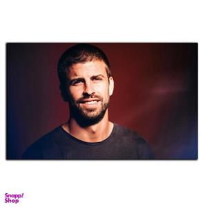 تابلو شاسی بکلیت طرح بازیکن فوتبال جرارد پیکه تیم ملی اسپانیا مدل SH-S6516