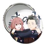 آینه جیبی خندالو مدل شوکو نیشیمیا و شویا ایشیدا انیمه سایلنت ویس A Silent Voice  کد 15799