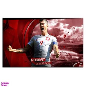 تابلو شاسی بکلیت طرح بازیکن فوتبال رابرت لواندوفسکی تیم ملی لهستان مدل SH-S6622