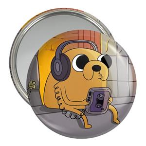 آینه جیبی خندالو مدل جیک وقت ماجراجویی Adventure Time  کد 20847