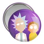 آینه جیبی خندالو مدل انیمیشن ریک و مورتی Rick and Mort کد 26401