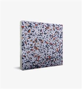 واش بتن 40×40 سفید-قرمز-مشکی کد N107014