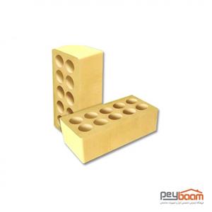 آجر 10 سوراخ زرد بدون بسته بندی کد N23003