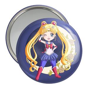 آینه جیبی خندالو مدل اوساگی تسوکینو انیمه سیلور مون Sailor Moon  کد 17441