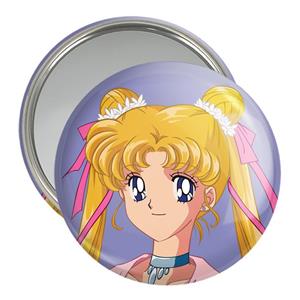 آینه جیبی خندالو مدل اوساگی تسوکینو انیمه سیلور مون Sailor Moon  کد 17442