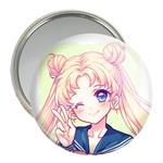 آینه جیبی خندالو مدل اوساگی تسوکینو انیمه سیلور مون Sailor Moon  کد 17444