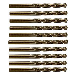 مته آهن اسپیدی مدل YP-HSS-G-09.5MM سایز 9.5 میلی متر مجموعه 10عددی