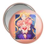 آینه جیبی خندالو مدل چیبیوسا و اوساگی تسوکینو انیمه سیلور مون Sailor Moon  کد 17448