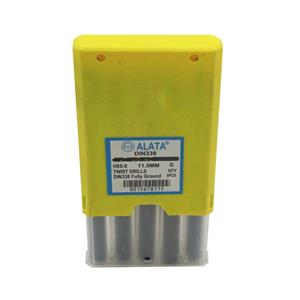 مته آهن آلاتا مدل YP-HSS-E-DIN338-011.5MM سایز 11.5 میلی متر مجموعه 5عددی