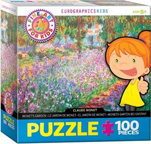 پازل 100 تکه یوروگرافیکس پازلز مدل Garden کد 4908-6100