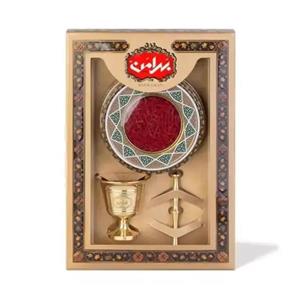 زعفران هدیه آروند - 1 گرم به همراه هاون